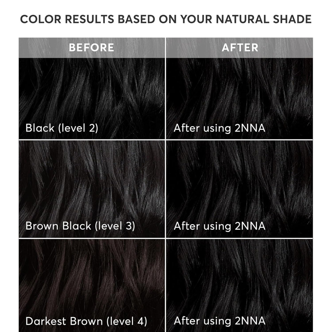 Madison Reed Radiant Hair Color Kit, 2NNA Darkest Cool Black