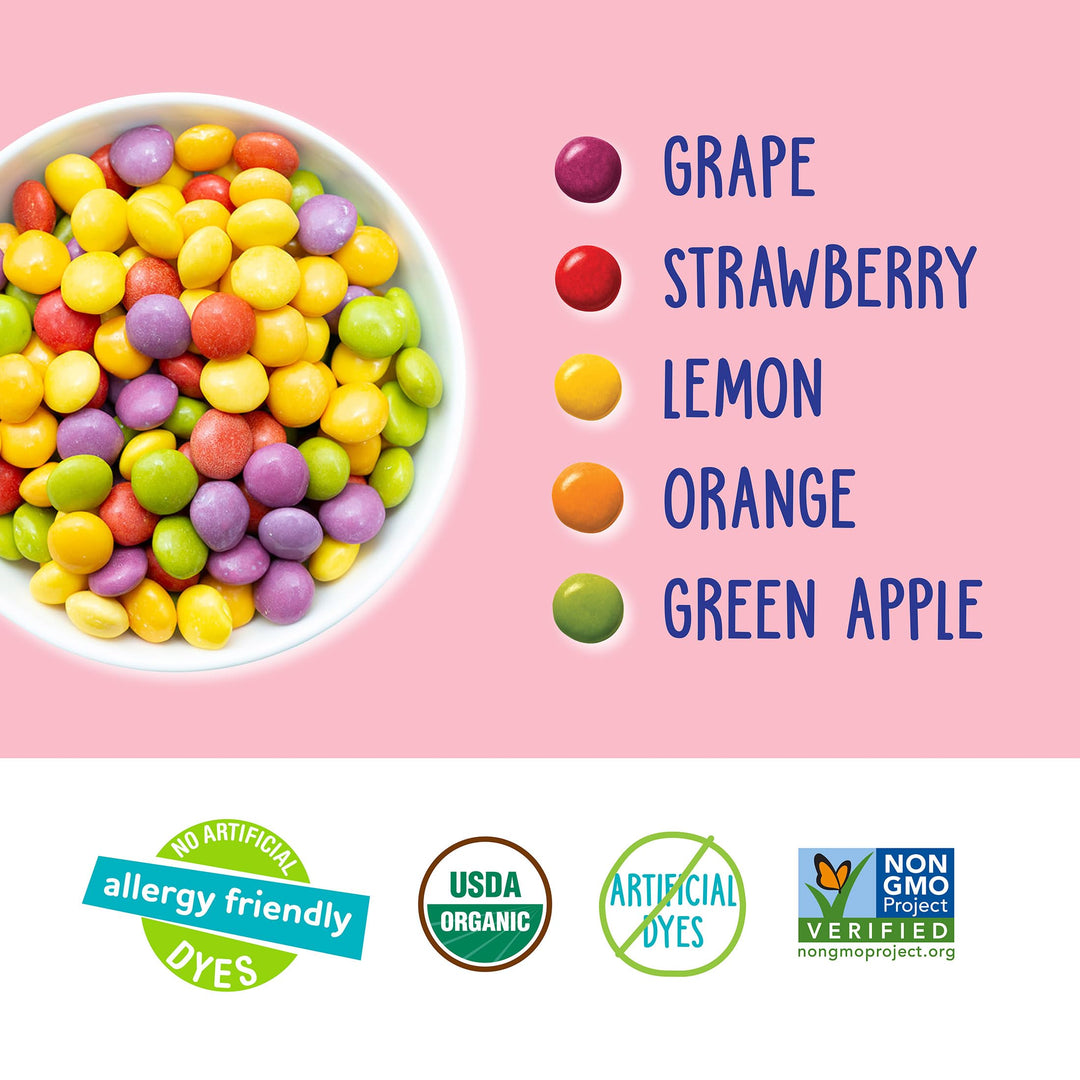 YumEarth Organic Giggles Chewy Candy, Fruit, 5 oz