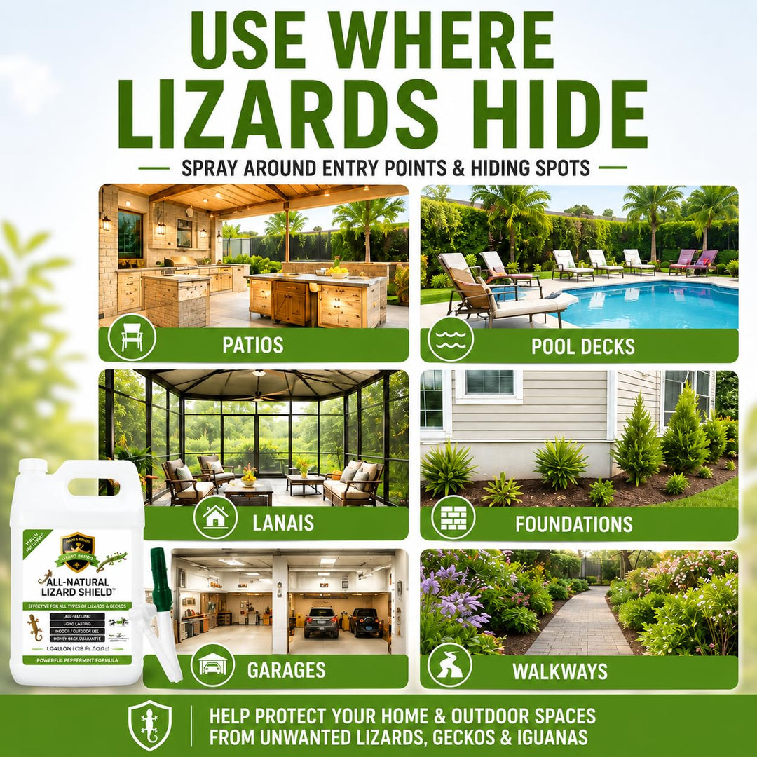 Natural Armor Lizard & Gecko Repellent, 1 gal
