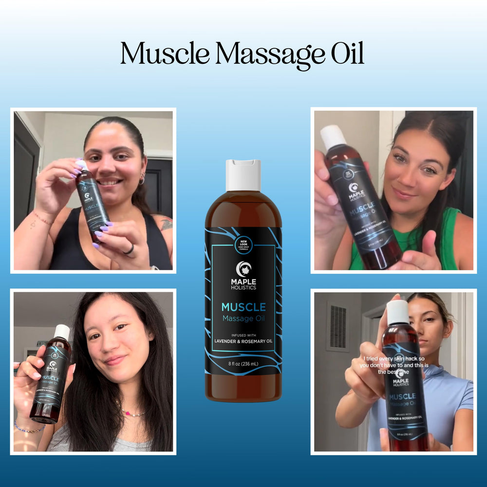 Maple Holistics Lavender Massage Oil