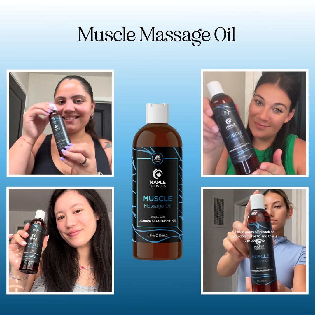 Maple Holistics Lavender Massage Oil