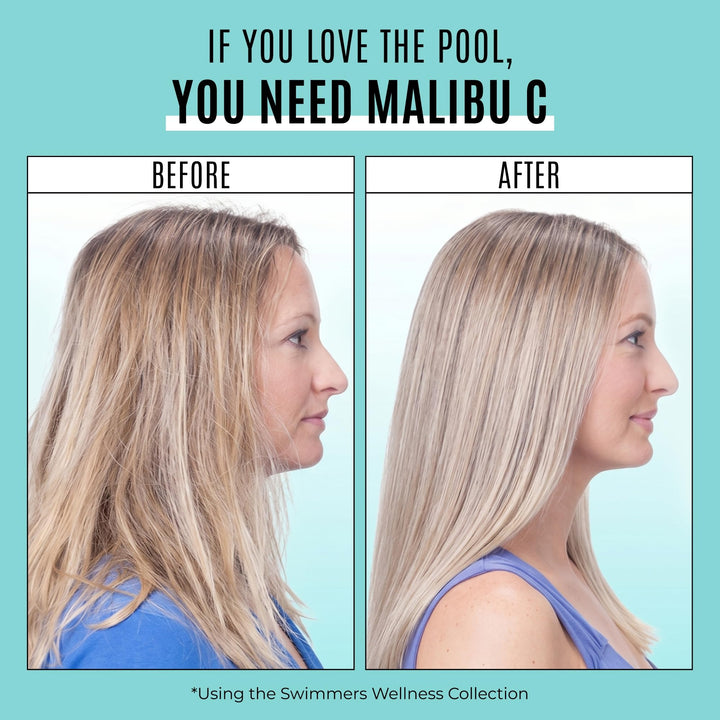 Malibu C Swimmers Wellness Clarifying Shampoo, 9 oz