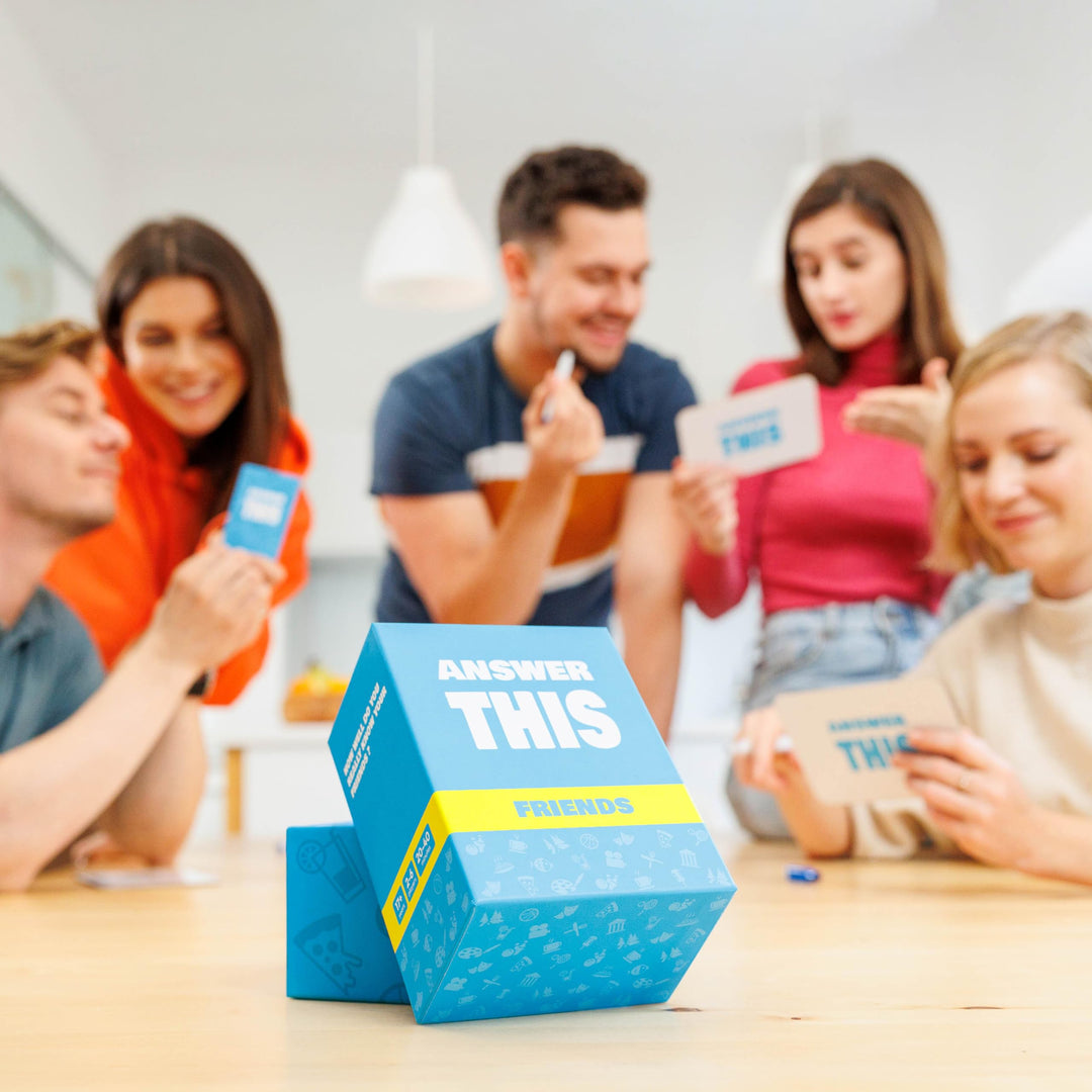The World Game Answer This Friends Card Game