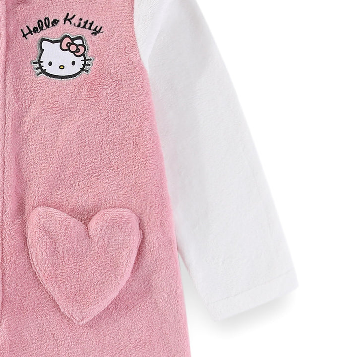 Hello Kitty Hooded Coverall, Girls Cosplay