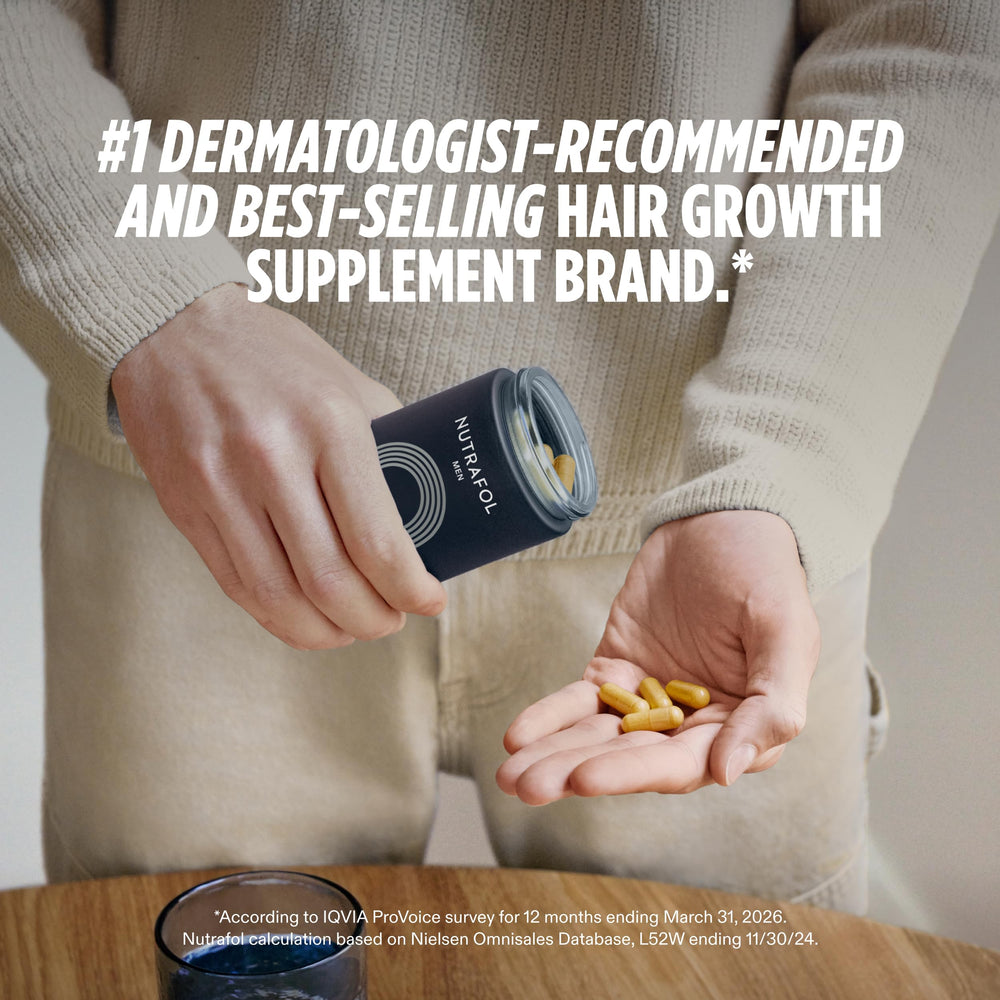 Nutrafol Men's Hair Growth Supplements, 1 Month Supply