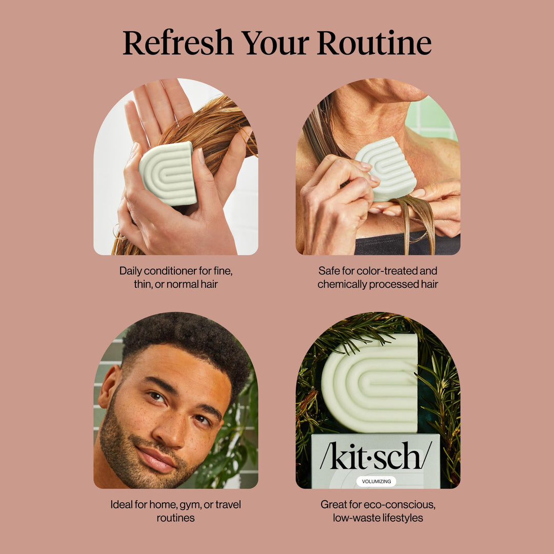 Kitsch Conditioner Bar, Rosemary & Biotin, 2.7 oz