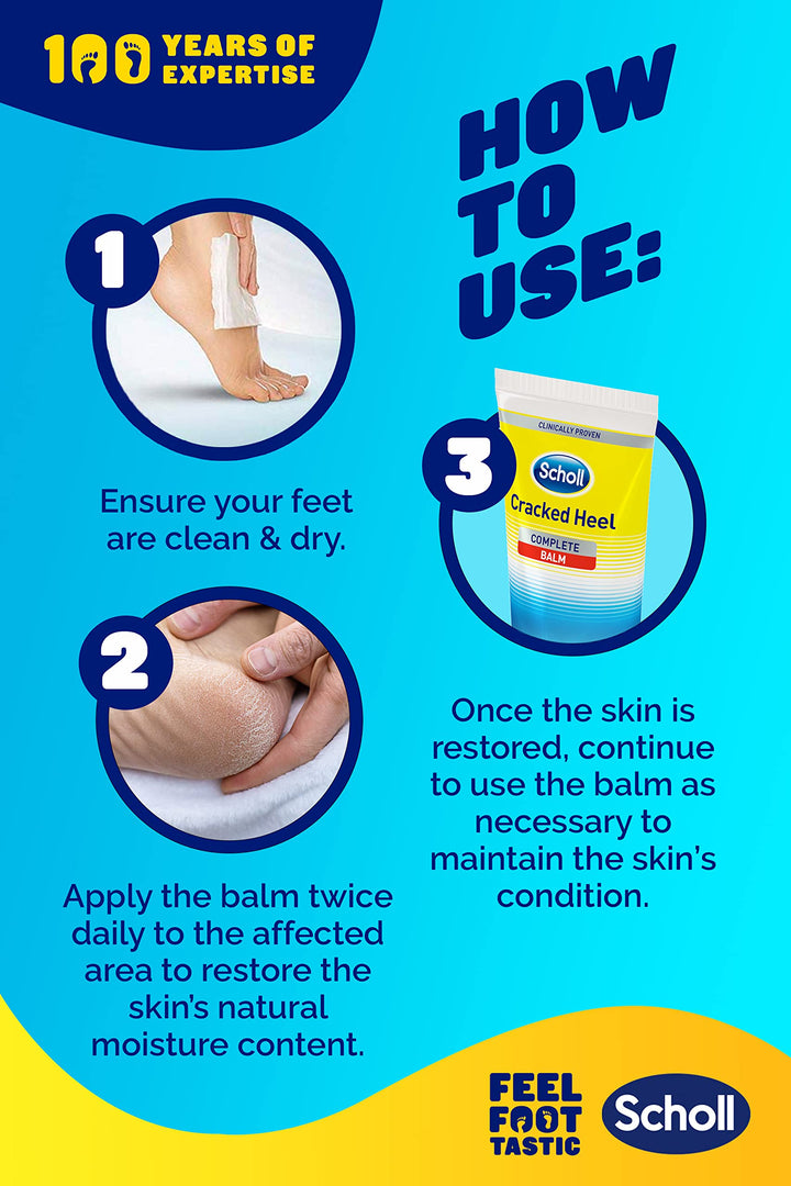 Dr. Scholl's Cracked Heel Repair Cream K+, 60 ml