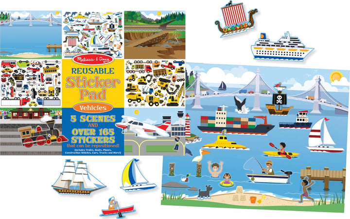 Melissa & Doug Reusable Sticker Pad
