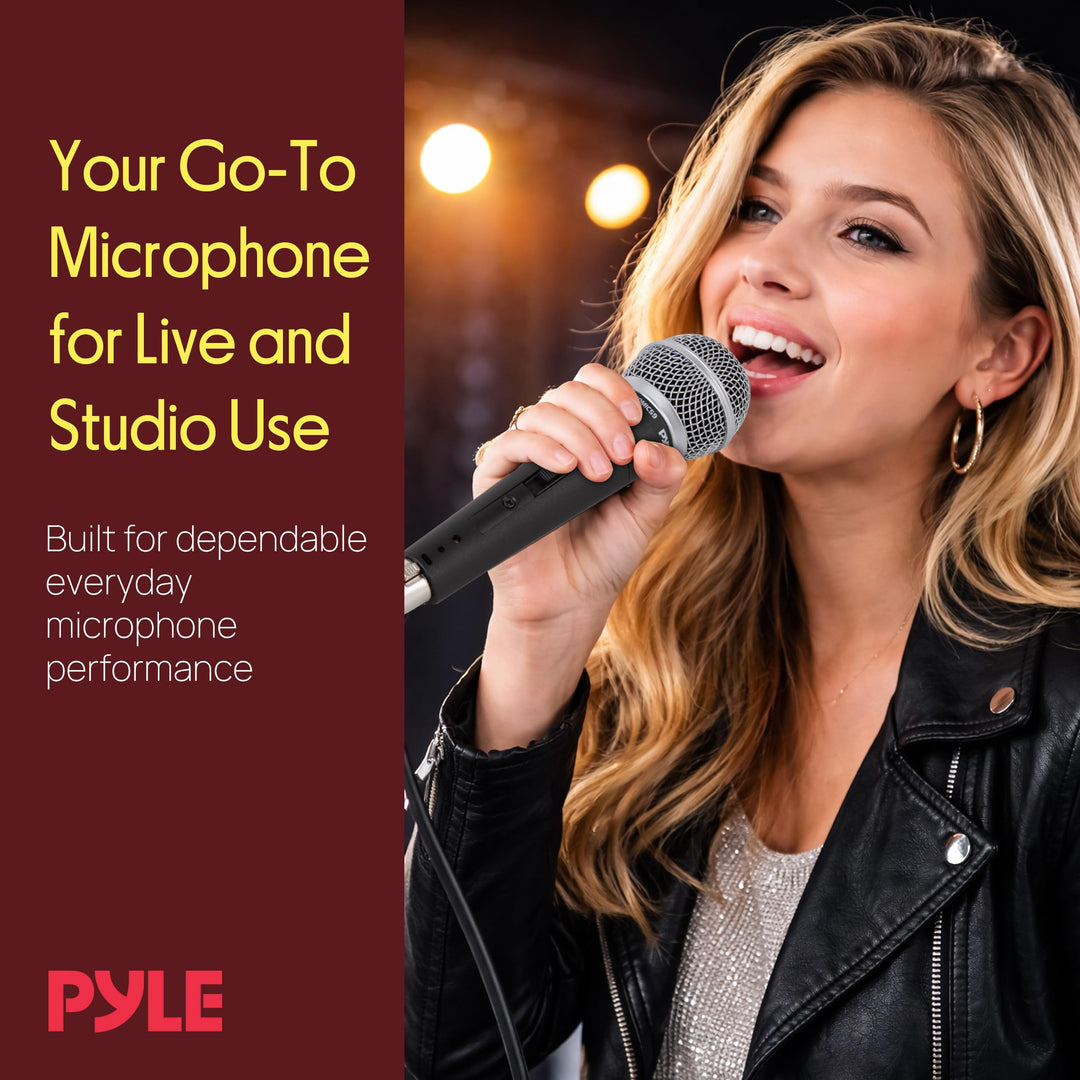 Pyle Professional Dynamic Vocal Microphone, Pdmic59