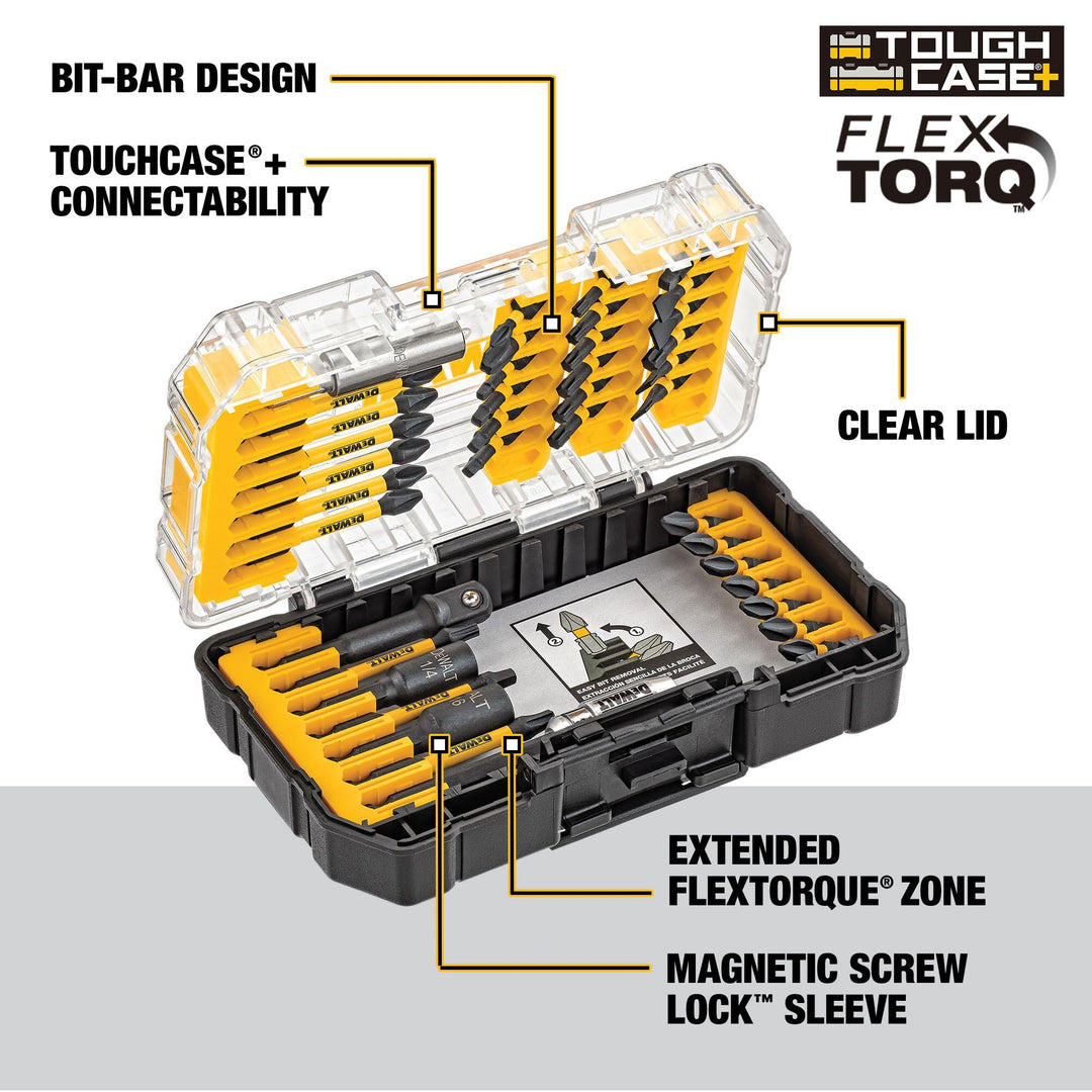DEWALT Screwdriver Bit Set, 40 Count