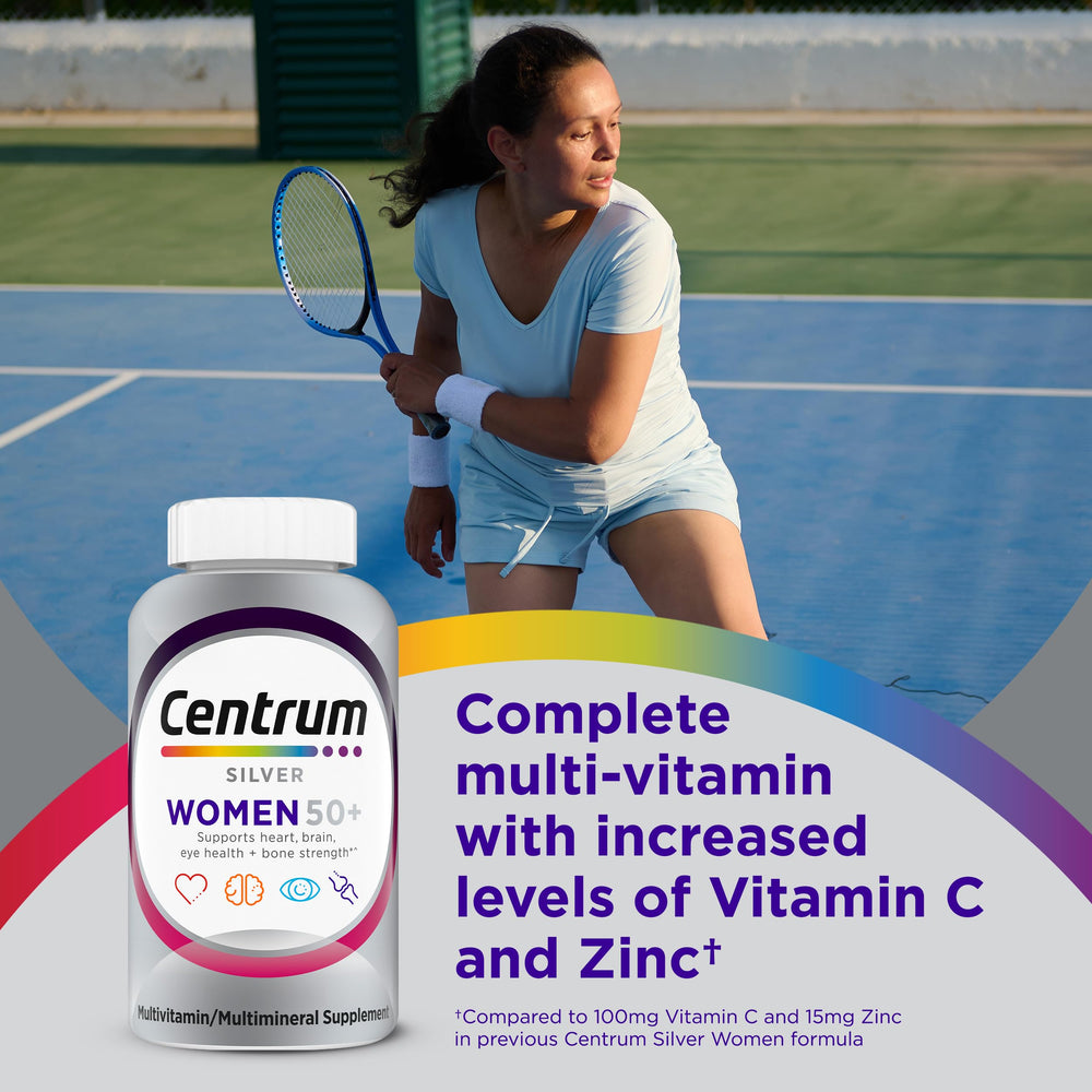 Centrum Silver Women Multivitamin/Multimineral Supplement, 100 Count