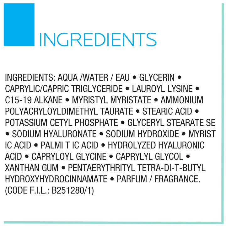 La Roche Posay Hydraphase HA Légère Rehydrating Skincare, 50 ml