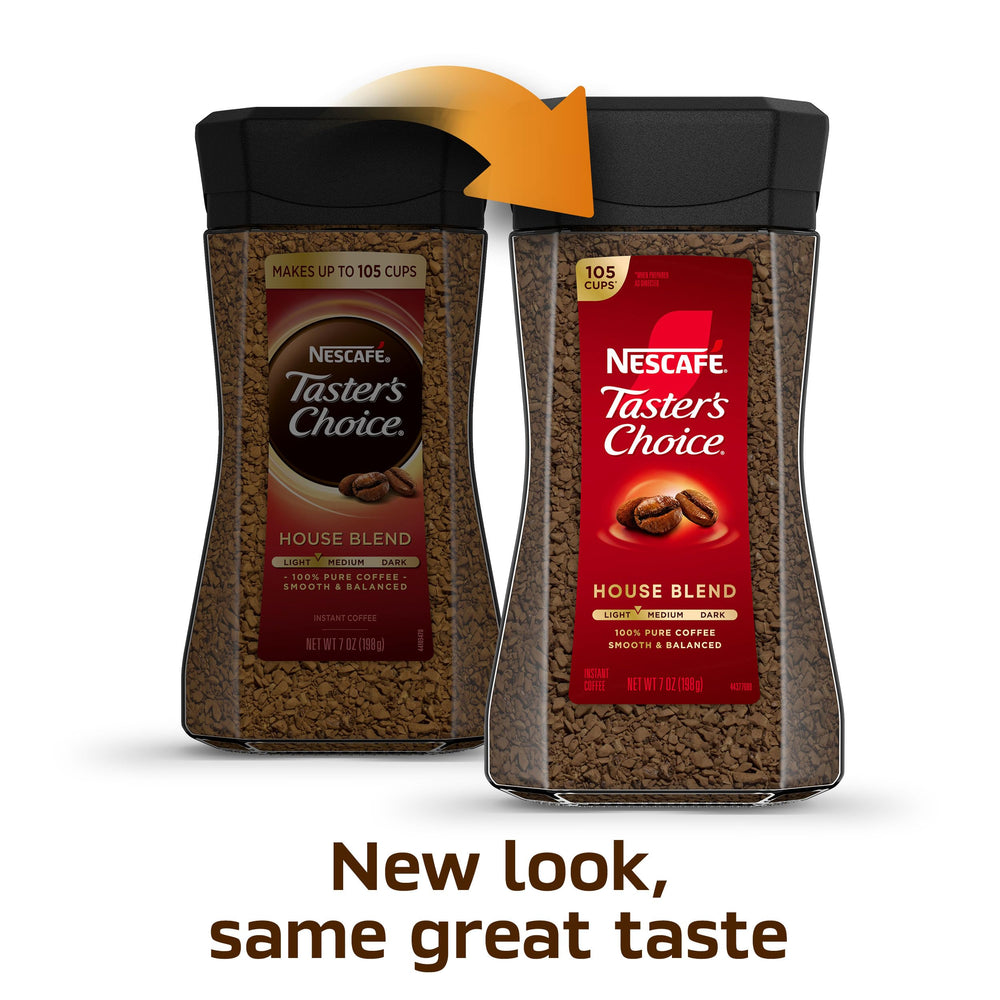Nescafe Taster's Choice Instant Coffee, House Blend, 7 oz