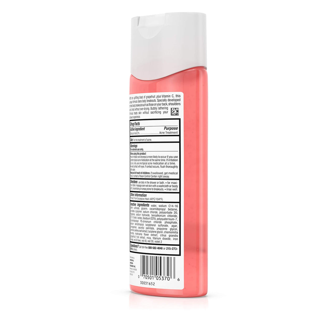 Neutrogena Body Clear Body Wash, Pink Grapefruit, 8.5 fl oz