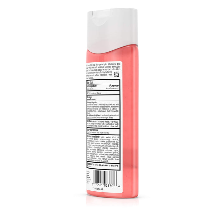 Neutrogena Body Clear Body Wash, Pink Grapefruit, 8.5 fl oz