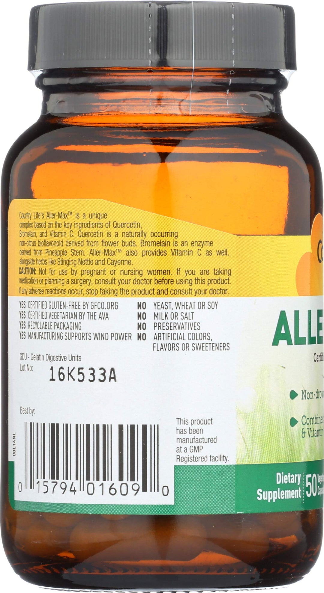 Country Life Biochem Aller-Max, 50 Count