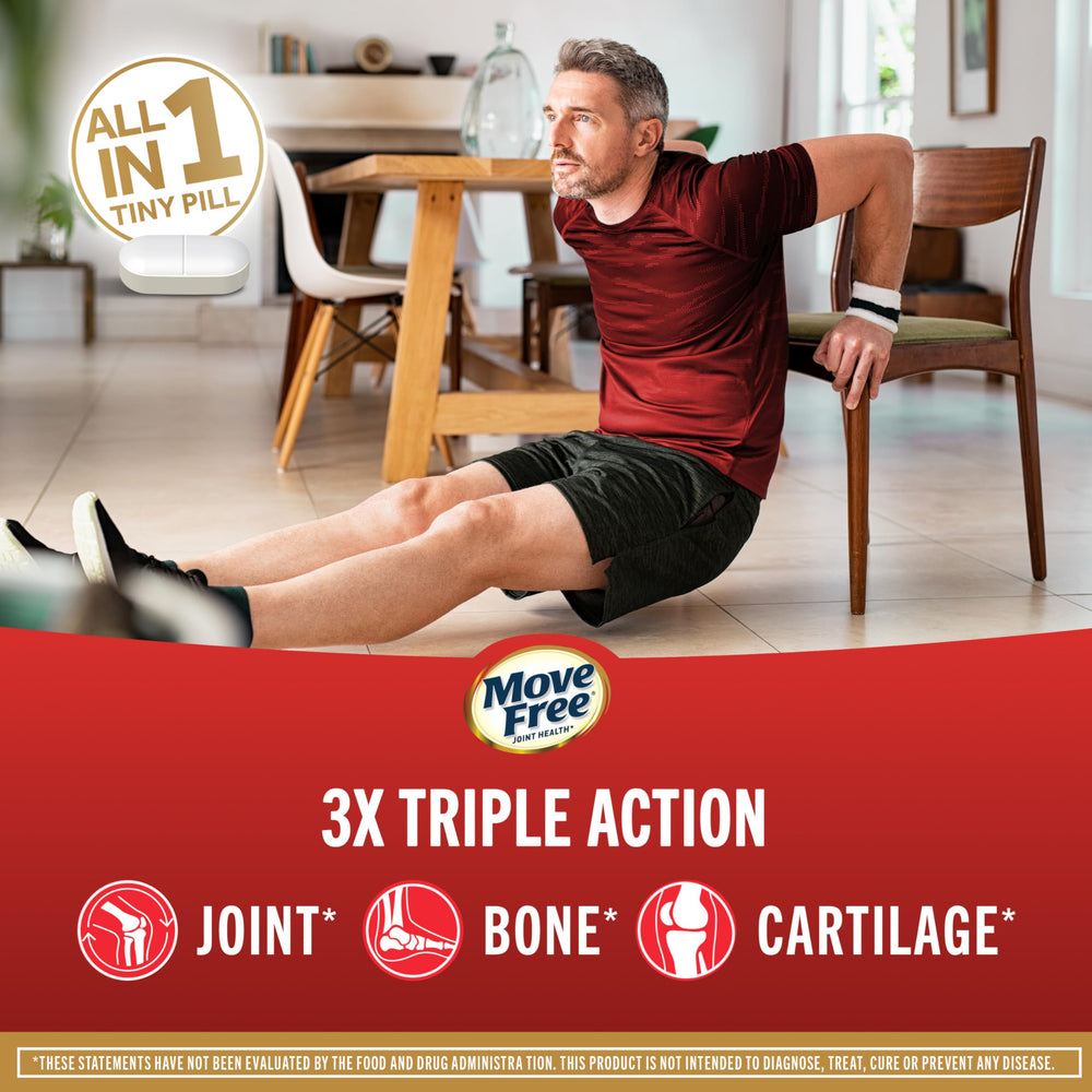 Move Free Ultra Triple Action Joint Support Supplement, 64 Count