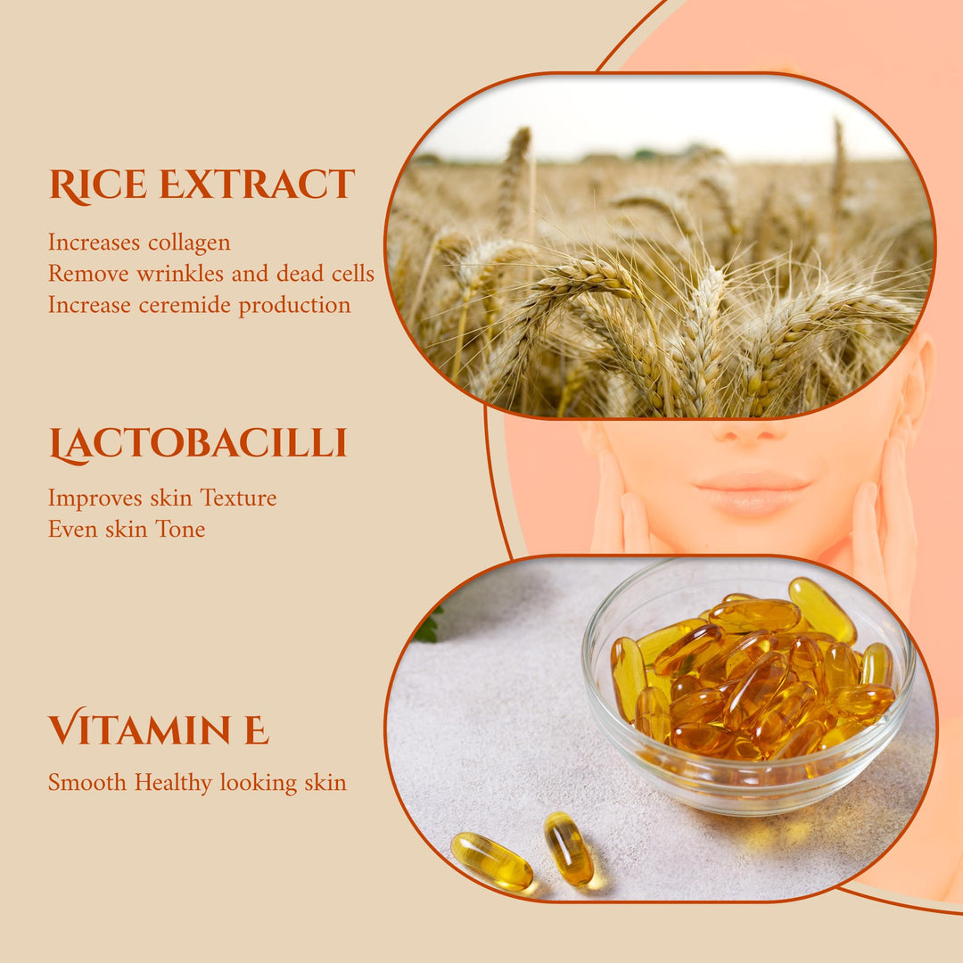 ROZE Rice Enzyme Moisturizing Cream, 50 ml