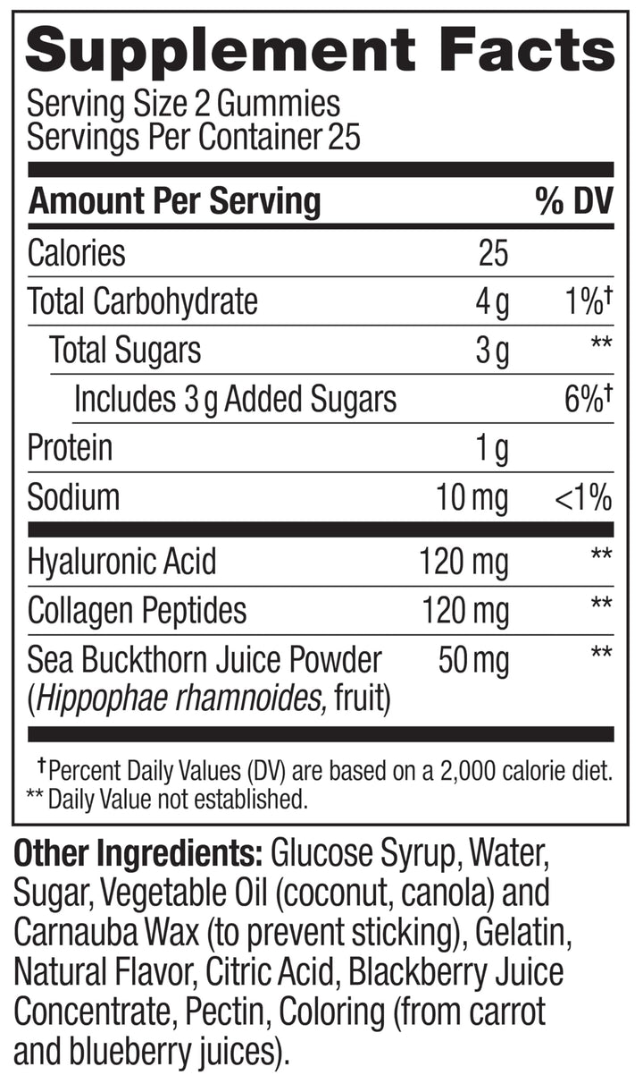 OLLY Glowing Skin Supplement, 50 Count