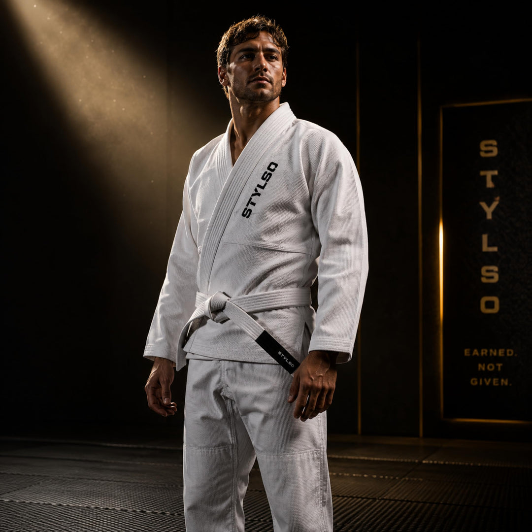 Stylso BJJ Gi for Men, Preshrunk, IBJJF Approved