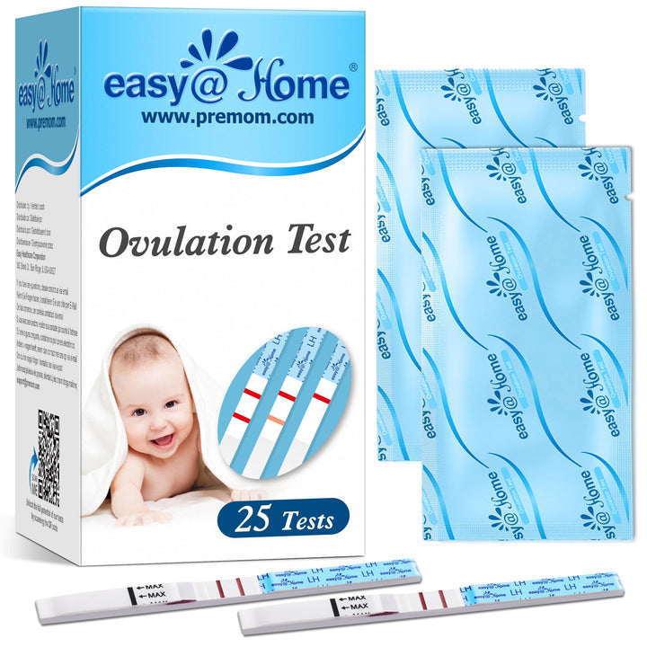 Easy@Home Ovulation Test Strips, 25 Count