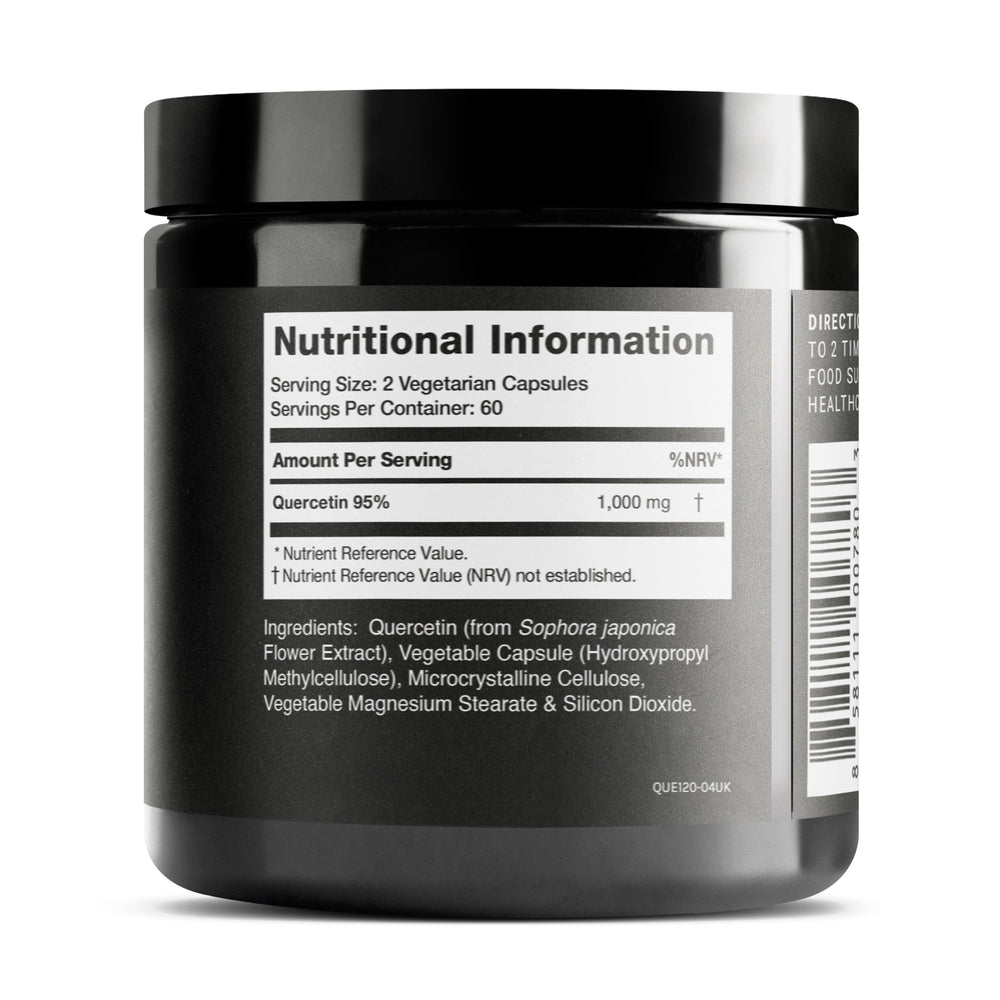 Toniiq Quercetin Capsules, 1000mg, 120 Count