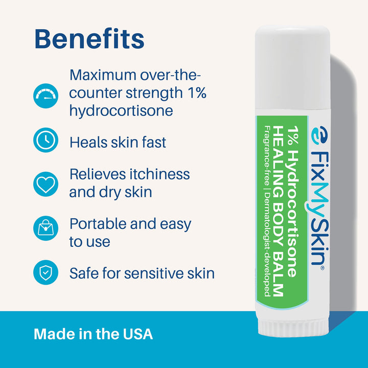 FixMySkin Healing Body Balm, Fragrance-Free, 14.2 g
