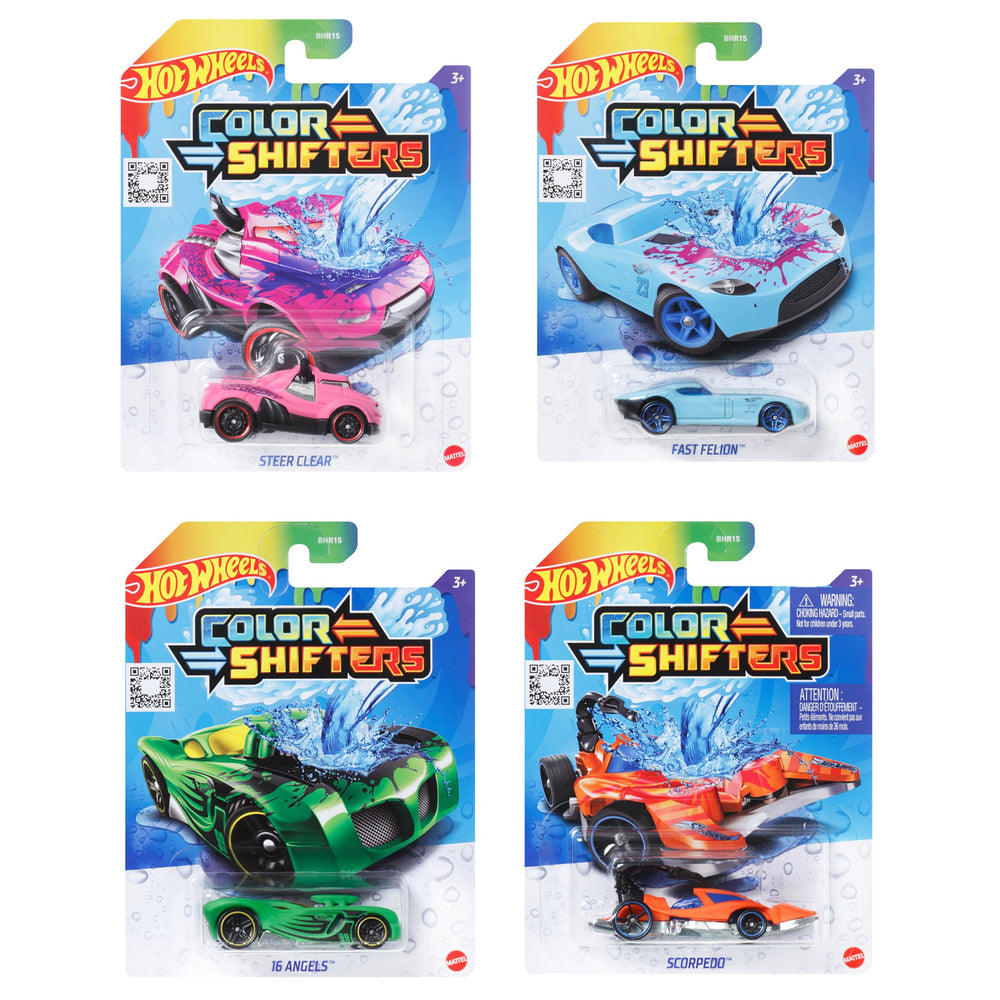 Hot Wheels Color Shifters Toy Vehicle, 1:64 Scale