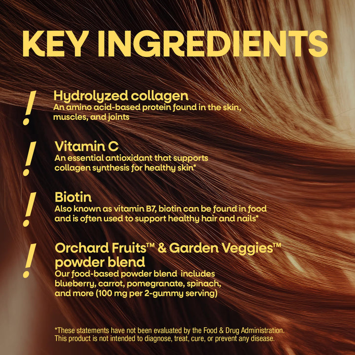 Nature's Way Alive! Premium Hair, Skin & Nails, Strawberry, 60 Count