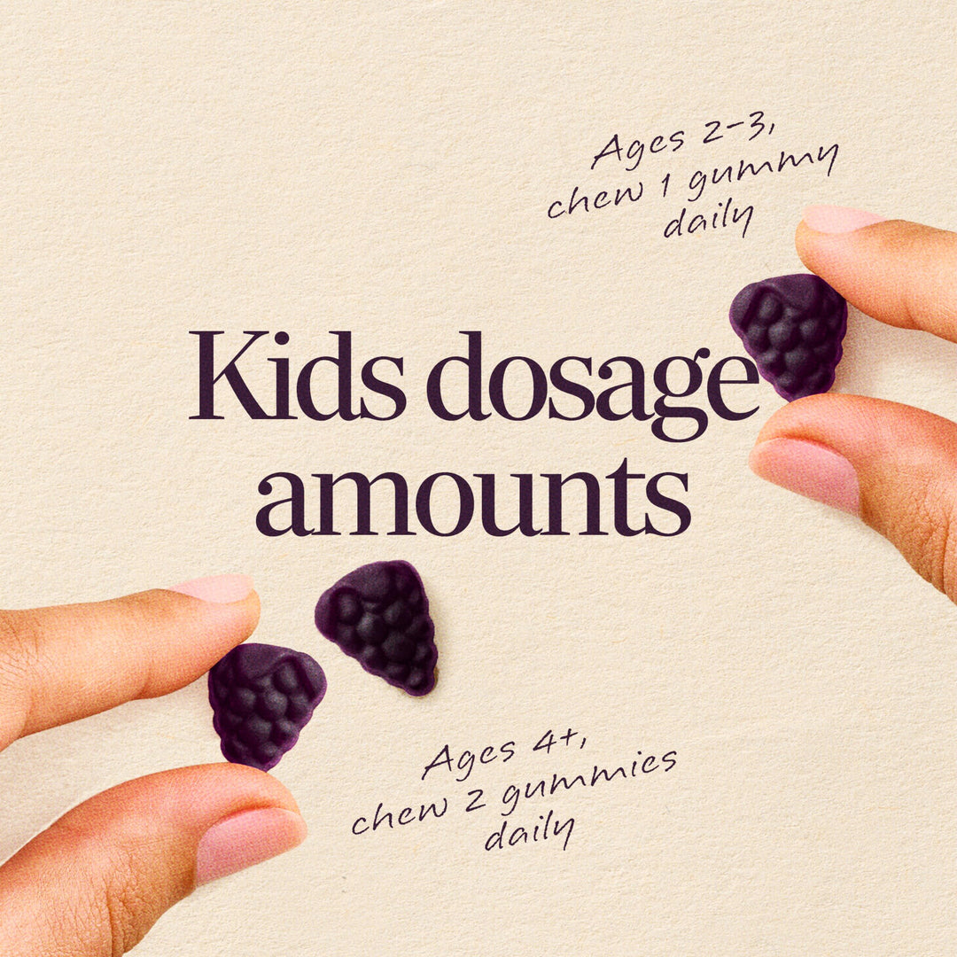 Nature's Way Sambucus Elderberry Gummies For Kids, Berry, 60 Count