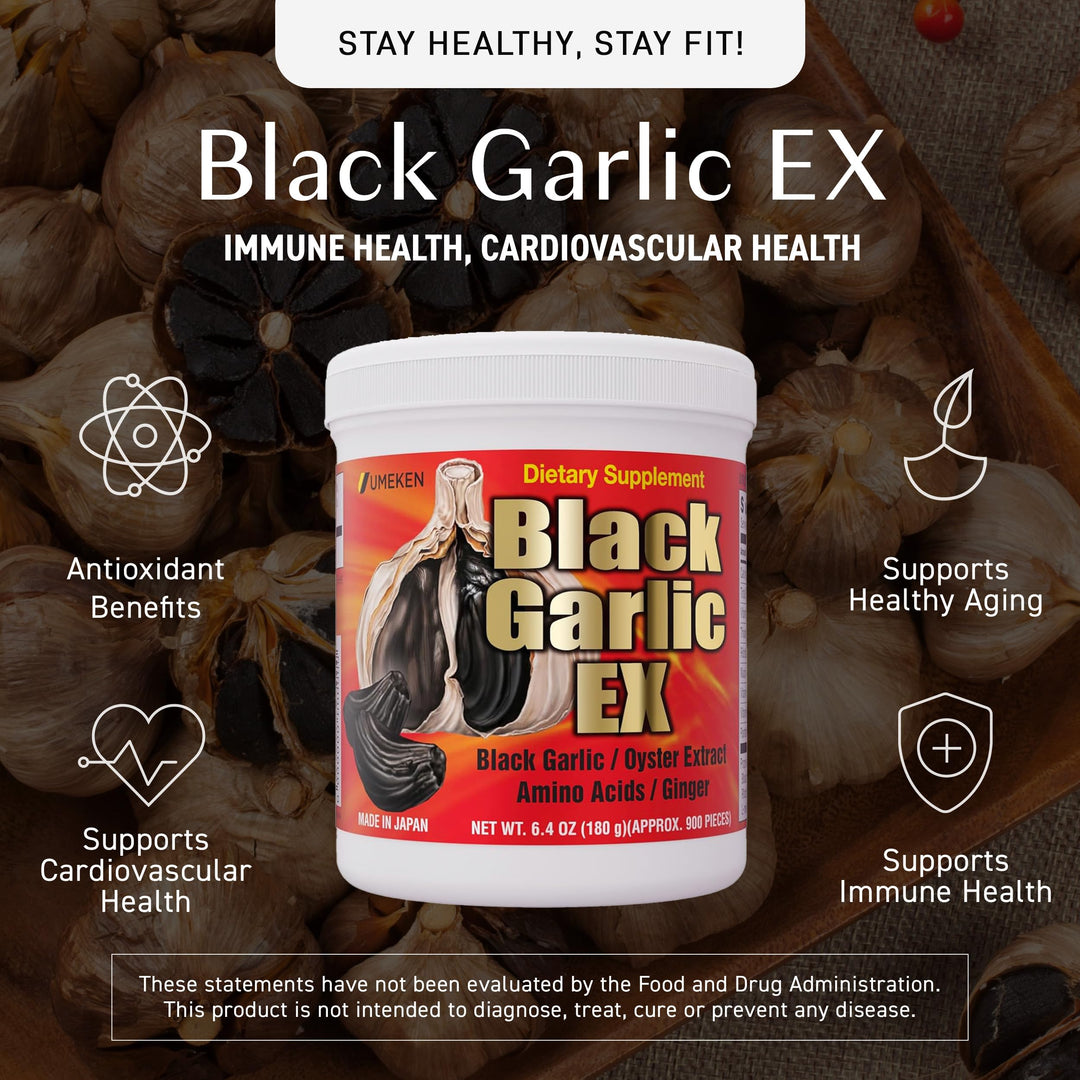 Umeken Black Garlic EX Fermented Concentrate, 6.4 oz