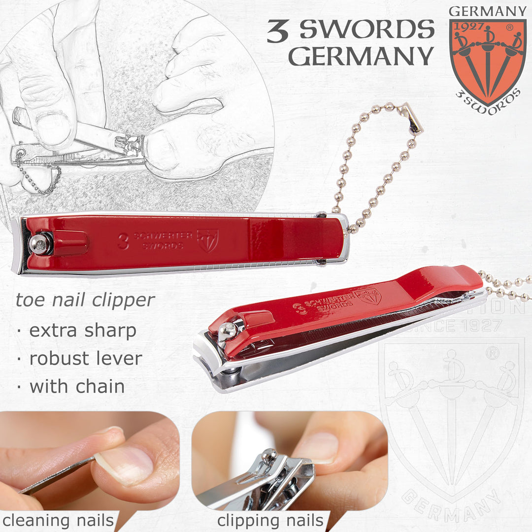 Drei Schwerter Nail Clipper, Red Edition