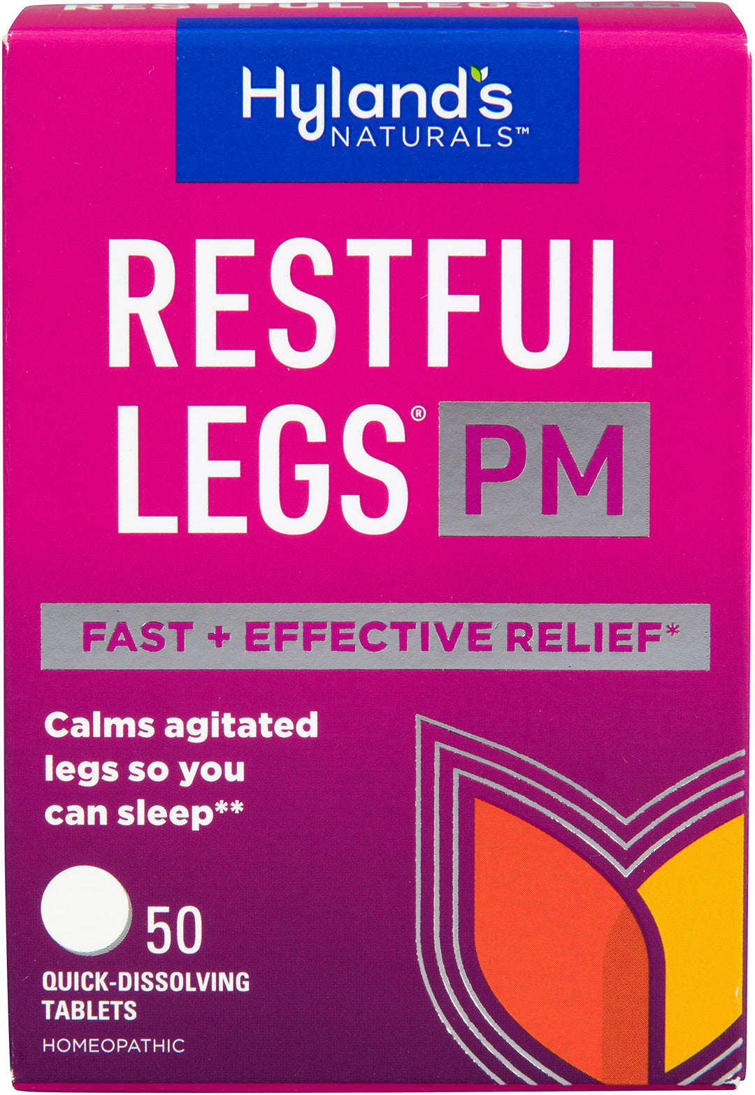 Hyland's Restful Leg PM Quick-Dissolving Tablets, 50 Count