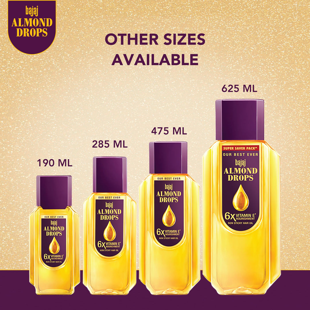 Bajaj Almond Drops Hair Oil, 300 ml