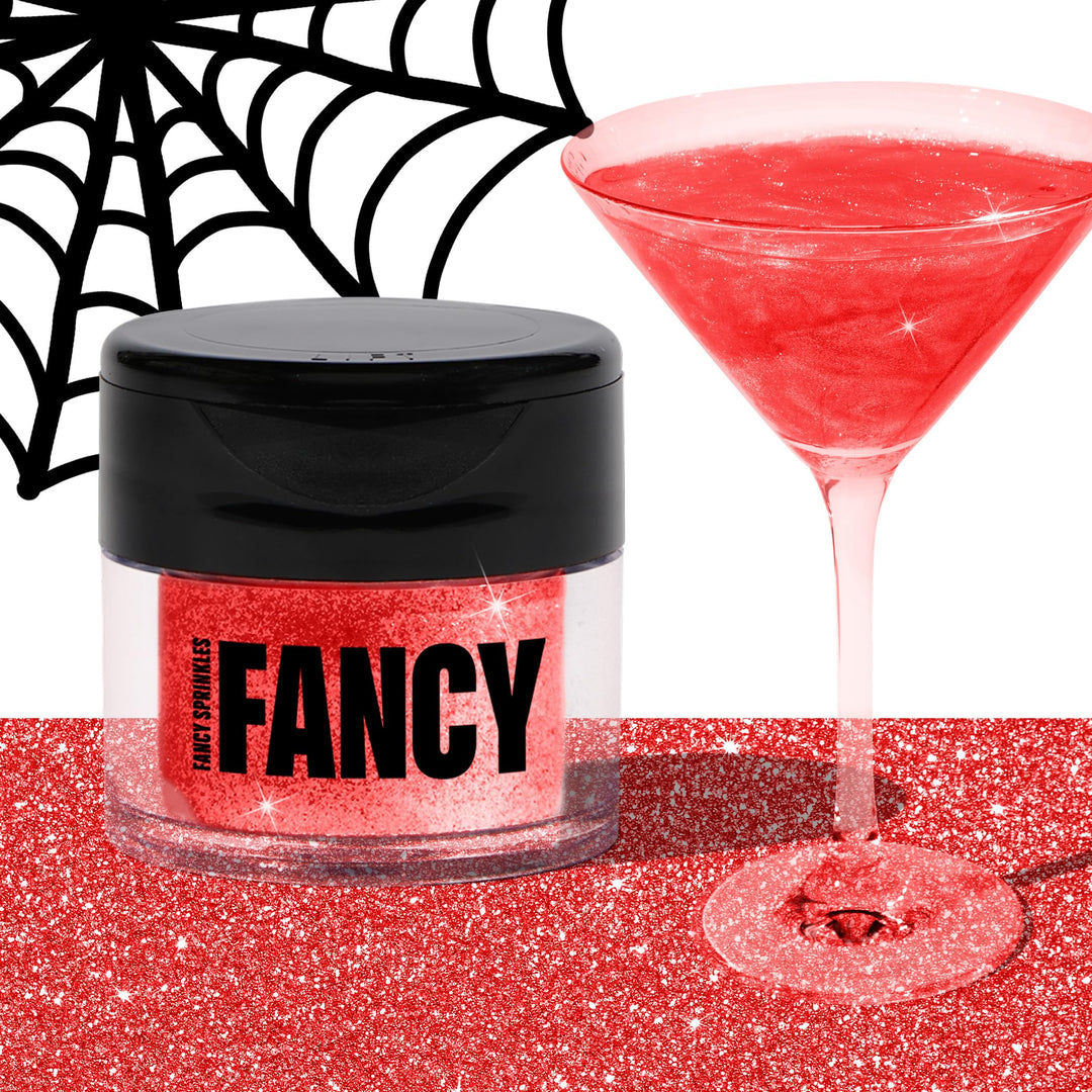 Fancy Sprinkles Ruby Red Luster Dust, 4 g