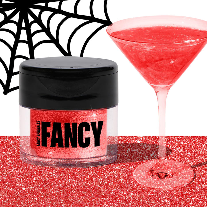 Fancy Sprinkles Ruby Red Luster Dust, 4 g