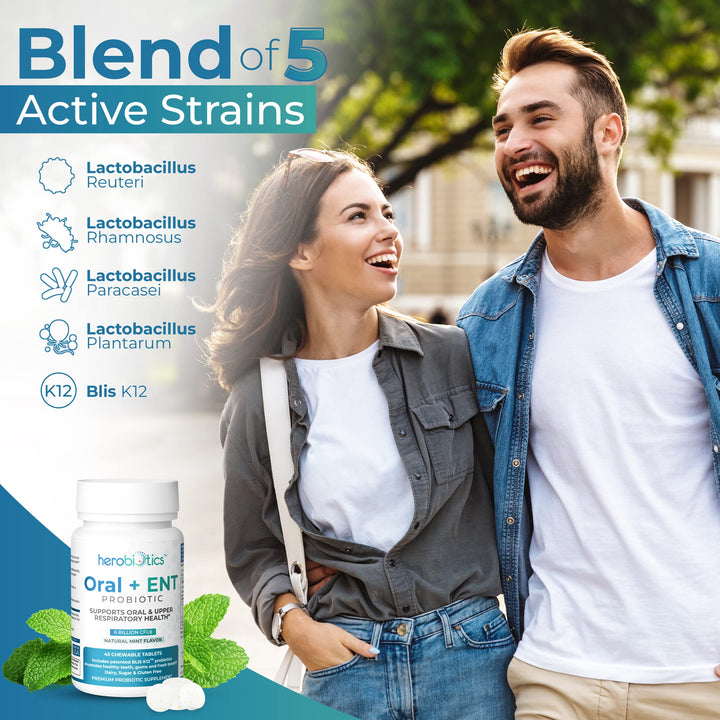 herobiotics Dental Probiotics, 6 Billion CFU