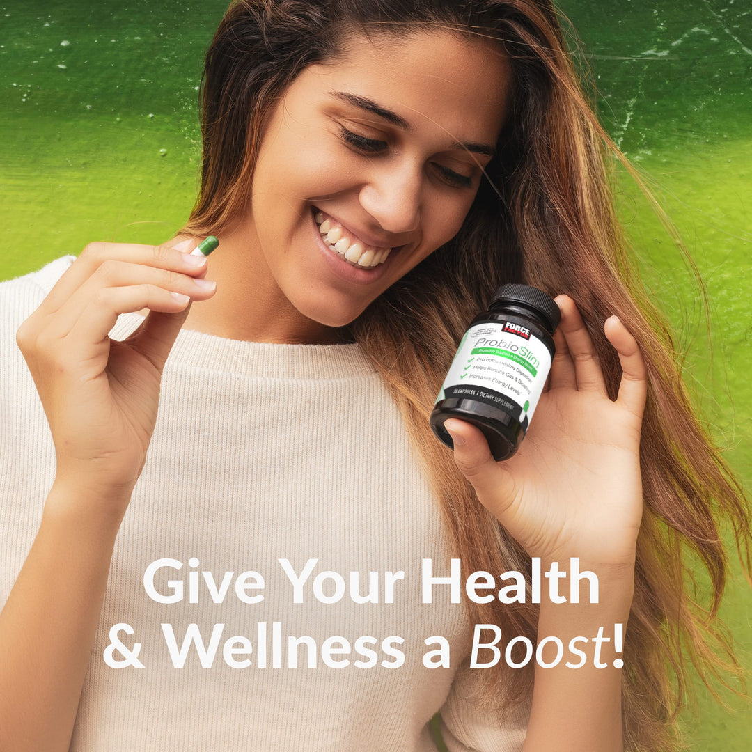 Force Factor ProbioSlim Probiotic Capsules, 30 Count