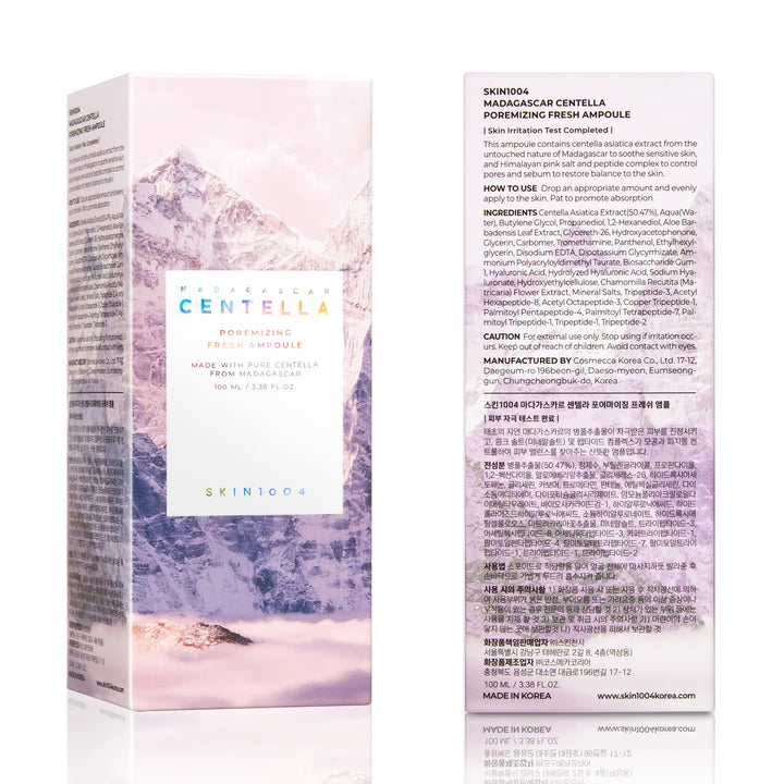 SKIN1004 Madagascar Centella Poremizing Fresh Ampoule, 100 ml