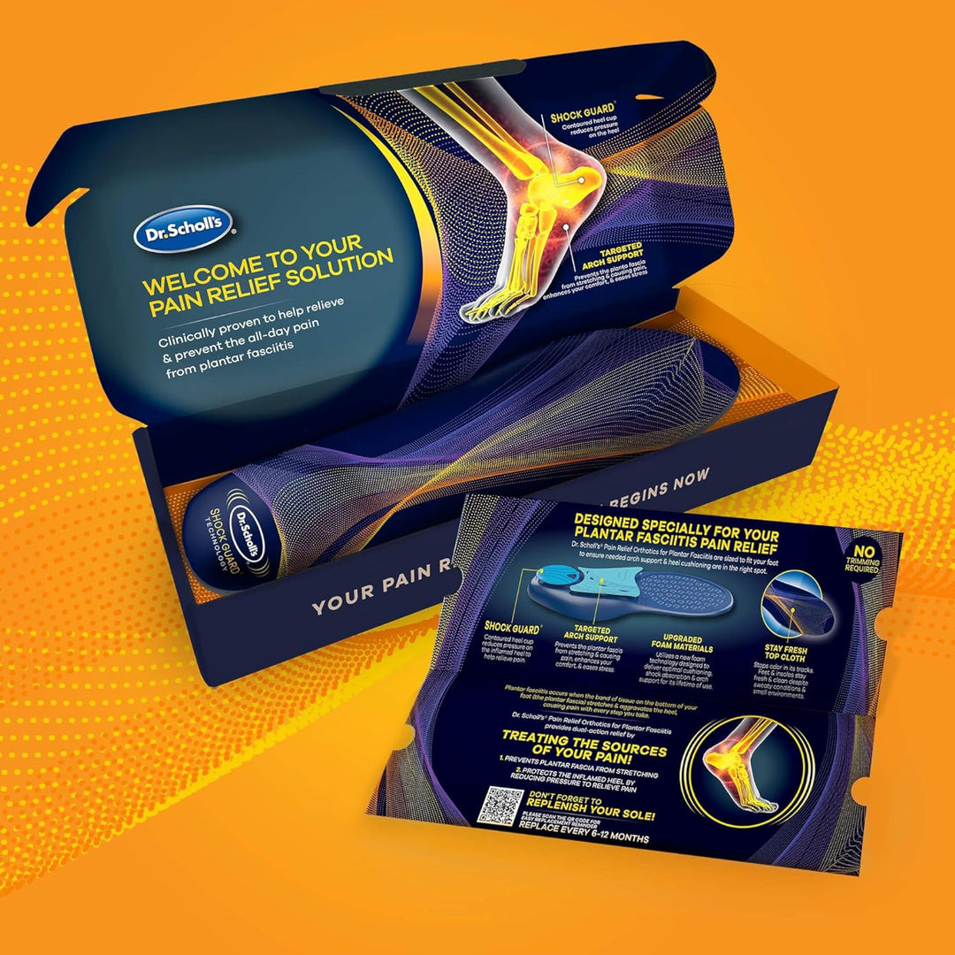 Dr. Scholl's Plantar Fasciitis Pain Relief Insoles, 1 Count