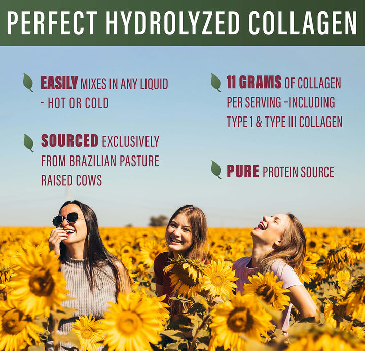 Perfect Supplements Hydrolyzed Collagen Peptides Powder, 660 g