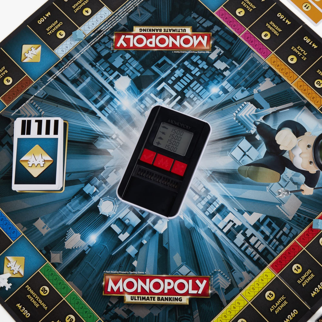 Monopoly Ultimate Banking Edition Board Game, Amazon Exclusive