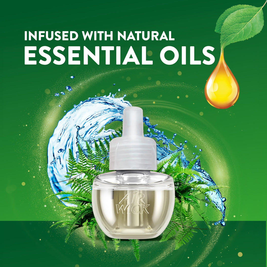 Air Wick Scented Oil Refill, Fresh Waters, 3.38 fl oz