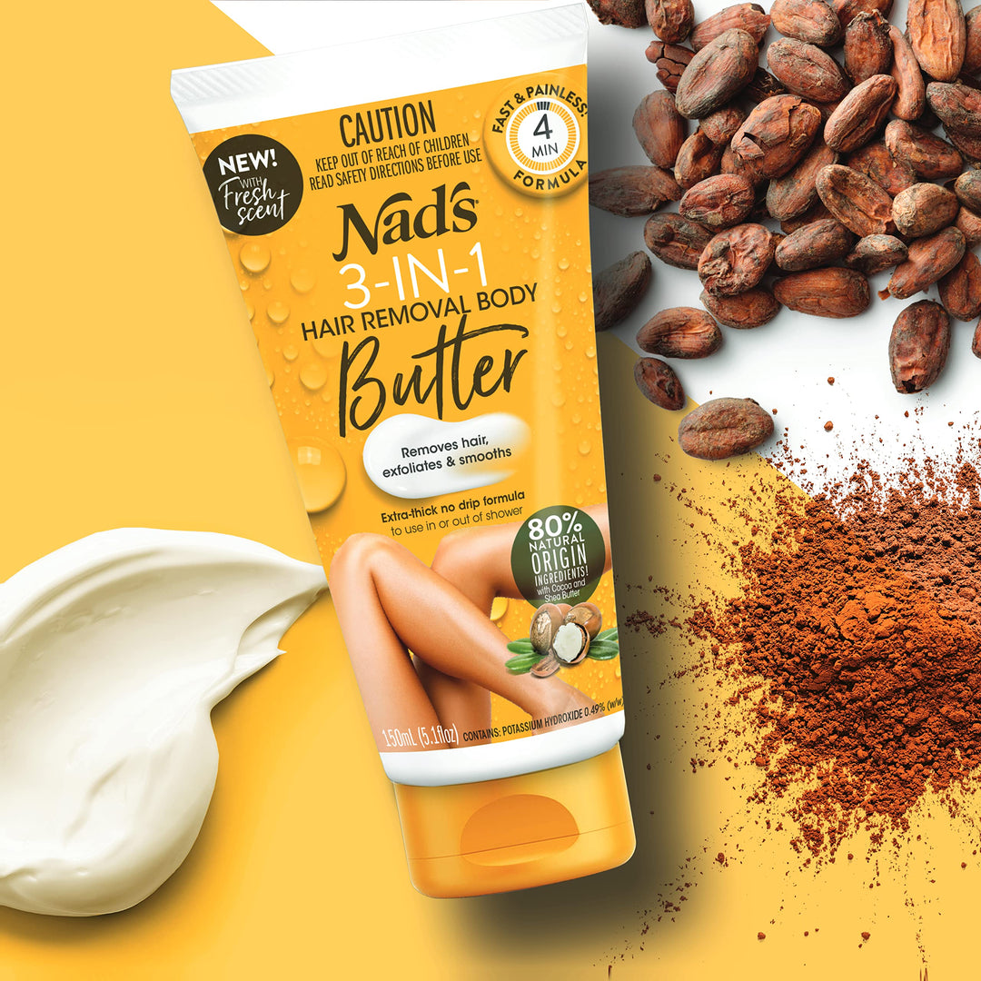 Nad's Natural 3 In 1 Hair Removal Cream, 150 ml