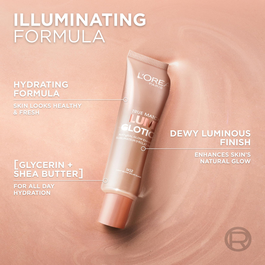 L'OREAL PARIS True Match Lumi Glotion Natural Glow Enhancer, Fair, 1.35 oz