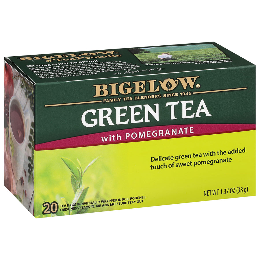 Bigelow Tea Green Tea, Pomegranate, 20 Count