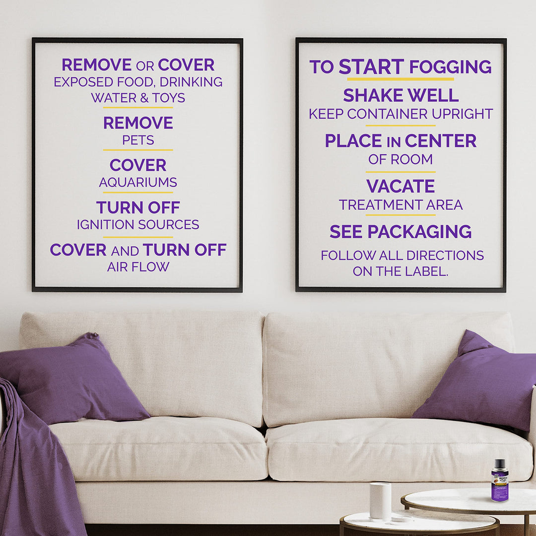 HOT SHOT Bedbug and Flea Fogger with Nylar, 3 Count, 2 oz