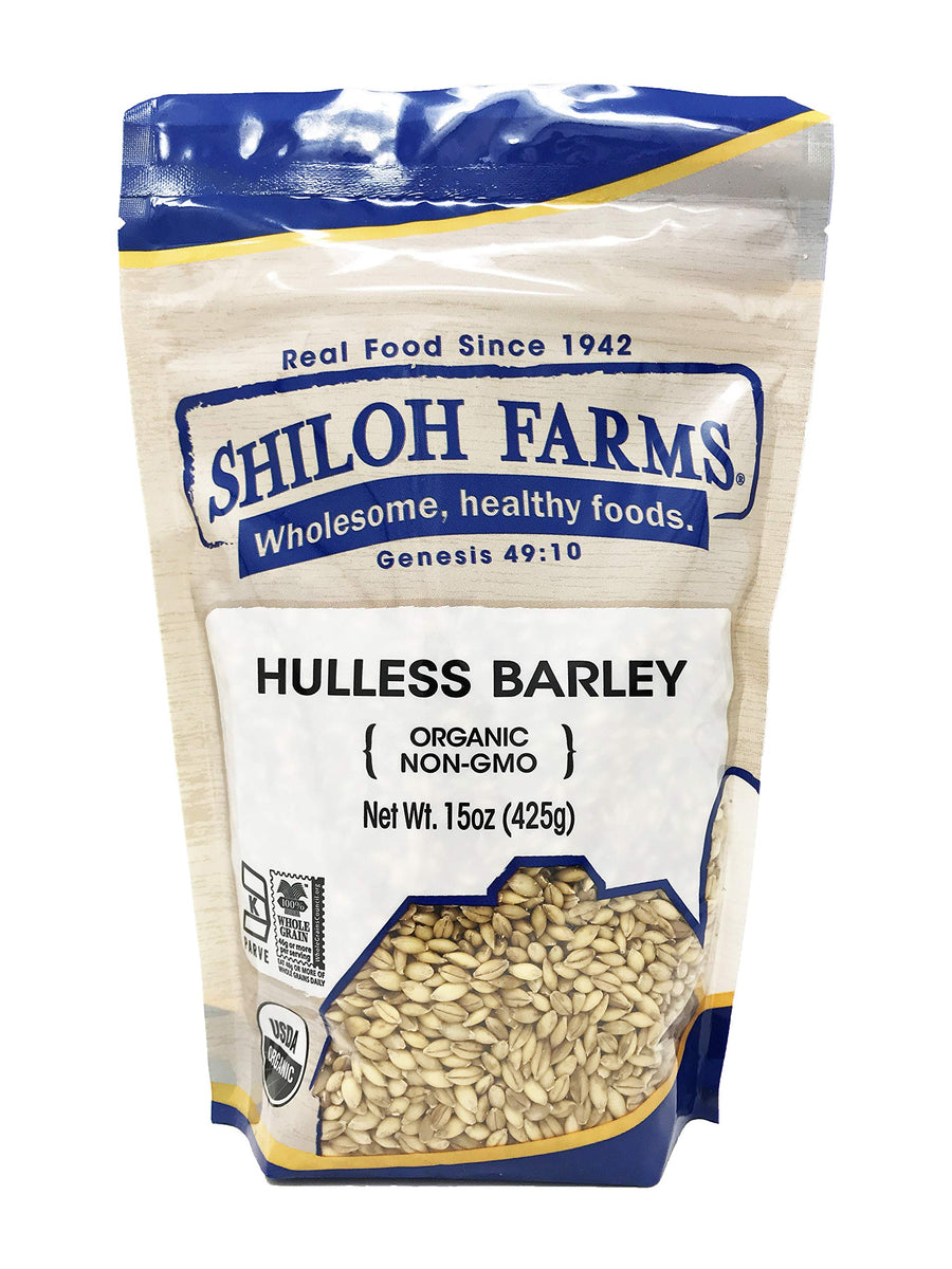 Shiloh Farms Organic Hulless Barley, 15 oz