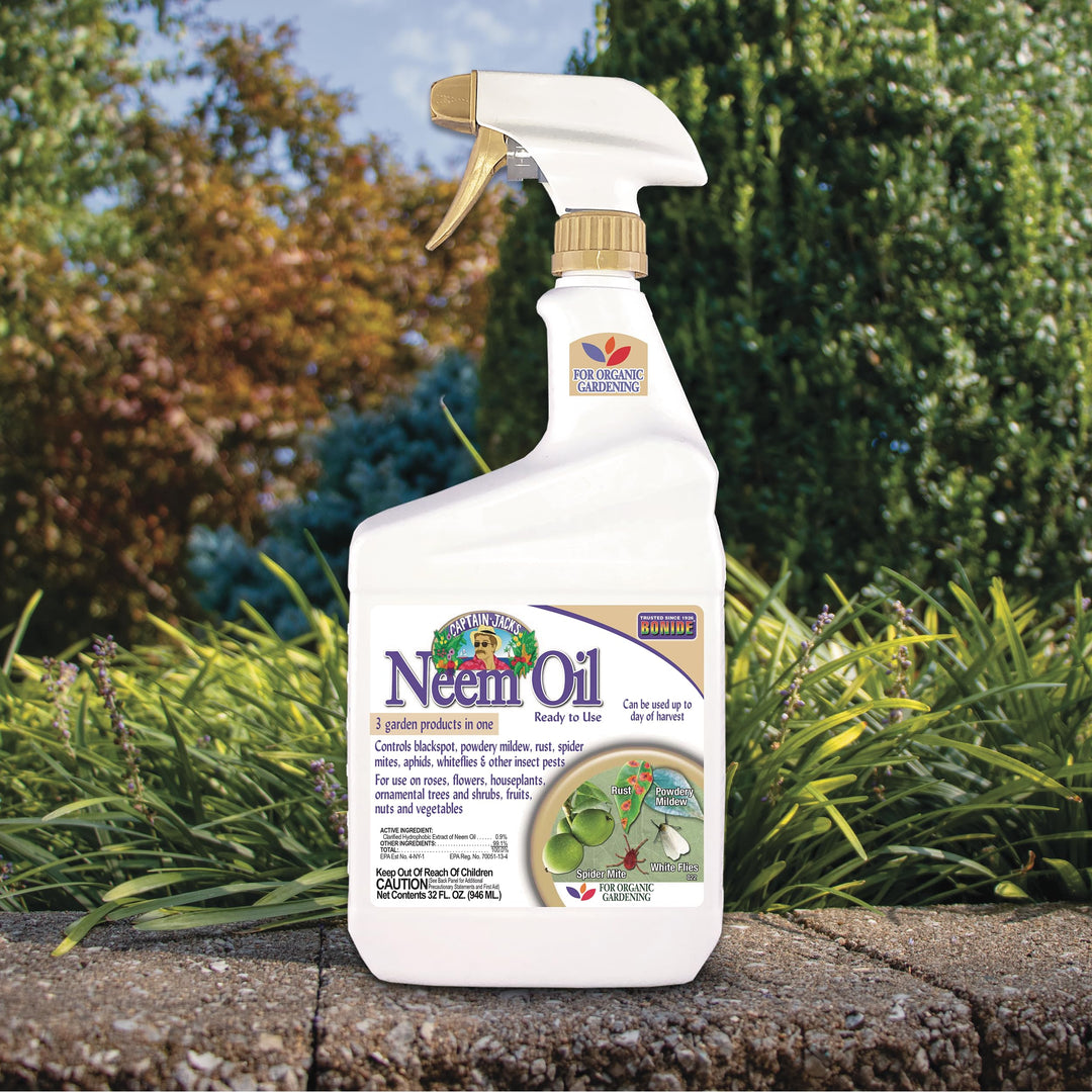 Bonide Captain Jack's Neem Oil, Ready-to-Use Spray, 32 oz