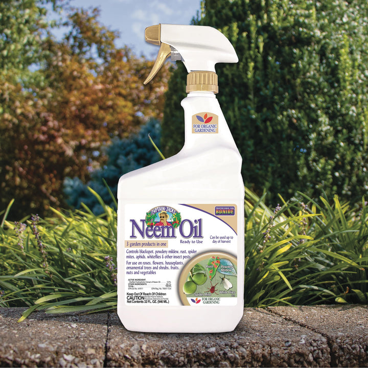 Bonide Captain Jack's Neem Oil, Ready-to-Use Spray, 32 oz